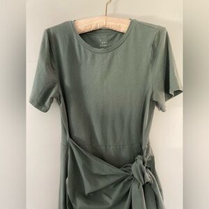 a new day Olive Green Short-Sleeve Tee Shirt Dress